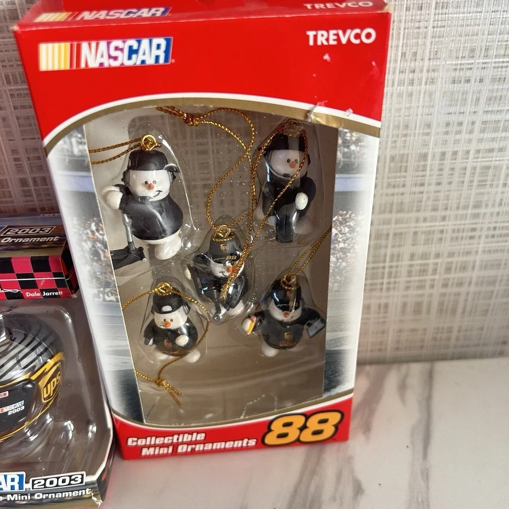 Dale Jarrett 88 Hallmark Keepsake Christmas Ornaments Bundle of 3 Mini's‎ UU